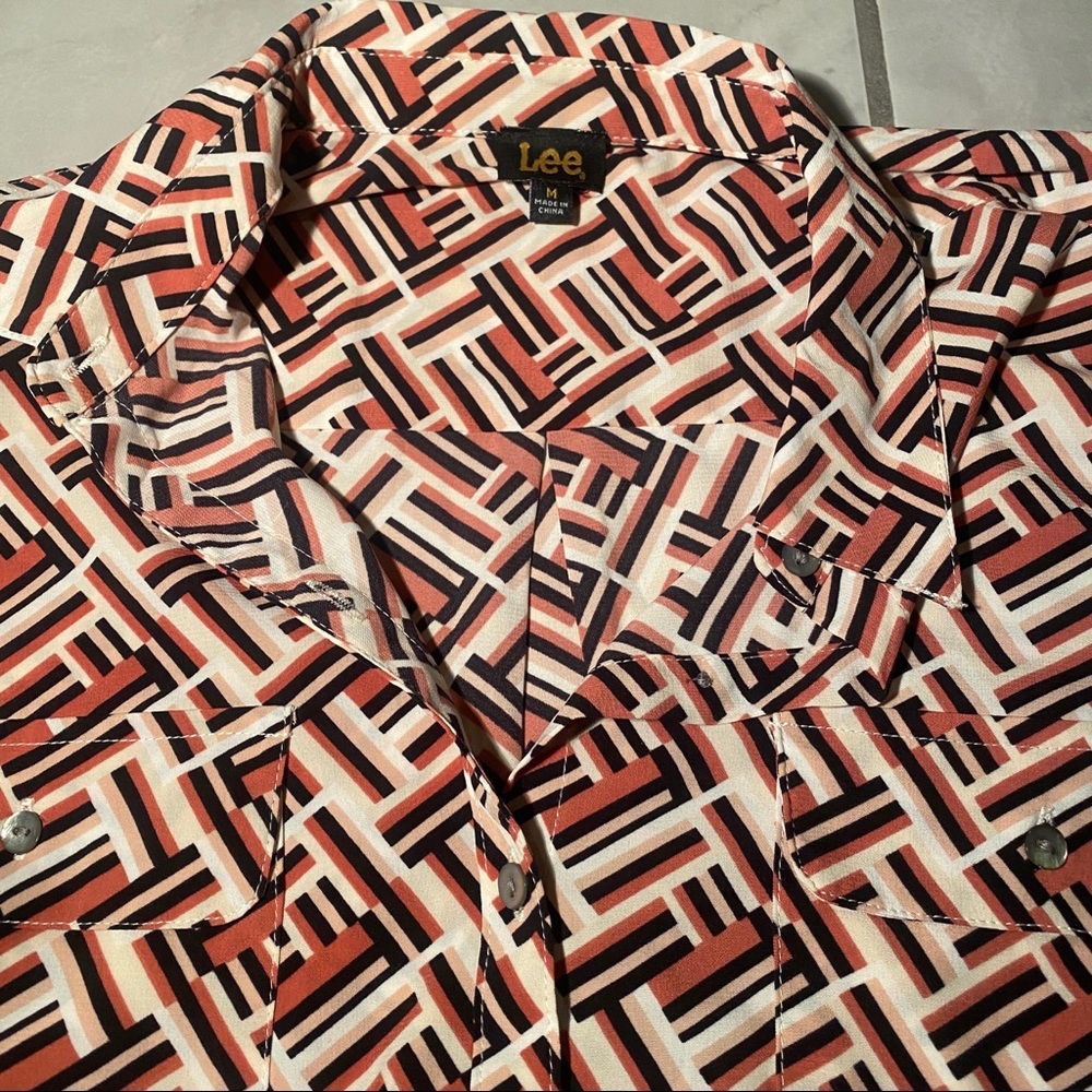 Medium Long Sleeve Lee Button down Women’s Blouse